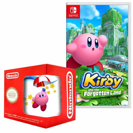 Kirby and The Forgotten Land y taza Nintendo Switch Kirby and The Forgotten Land y taza Nintendo Switch