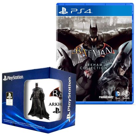 Batman Arkham Collection PlayStation 4 + Taza Batman Arkham Collection PlayStation 4 + Taza