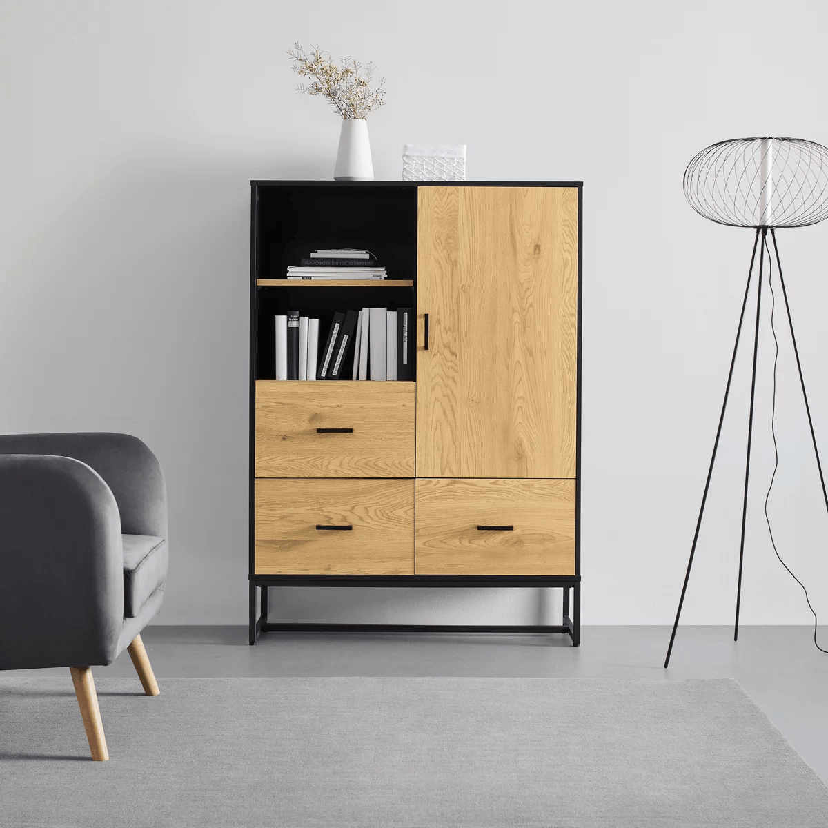 Mueble clásico multiusos Nerón color Haya TU MESITA