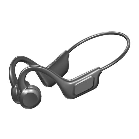 Auriculares Bt De Conducción Ósea Vg06 Inalámbricos Supraaurales Ligeros Negros