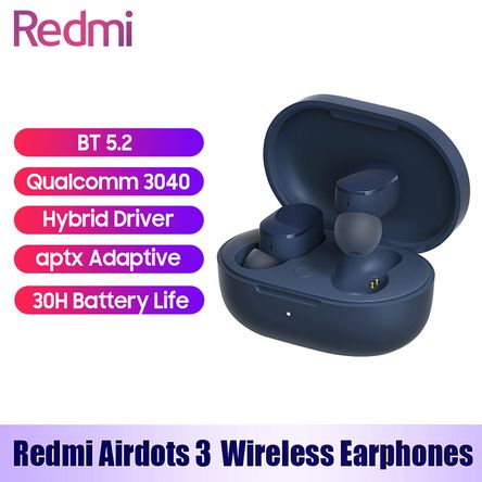 Auriculares Internos Inalámbricos Redmi Airdots 3 Con Micrófono