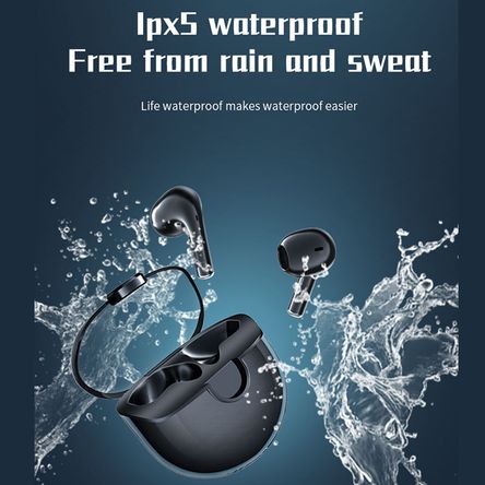 Bt Earbuds M6 Mini Auriculares Inalámbricos Con Micrófono Negro