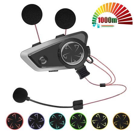 Cascos De Motocicleta Auriculares X5 Casco Para Montar Intercomunicador Para Montar