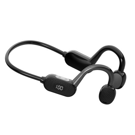 Bt Headphones Vg07 Reducción De Ruido Auriculares Deportivos Inalámbricos Negro Gris