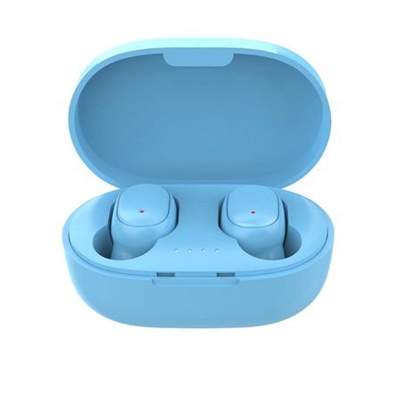 Auriculares Inalámbricos Auriculares A6S Pro Emparejamiento Automático Auriculares Internos Azul