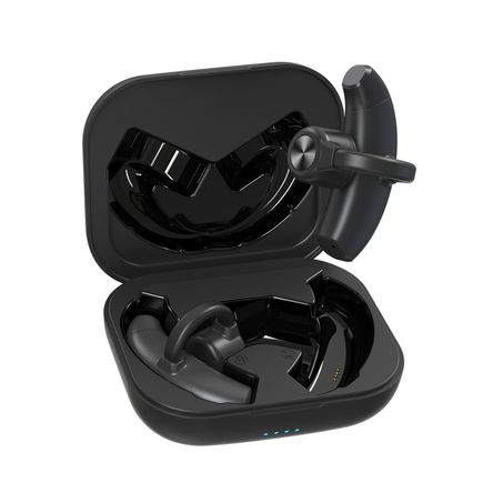 Auriculares Deportivos De Conducción Ósea Gw1 Con Caja De Carga De Micrófono