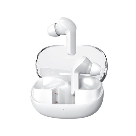 Auriculares In-Ear Tm30 Inalámbricos Bt 5.3 Cubierta Transparente Blanco