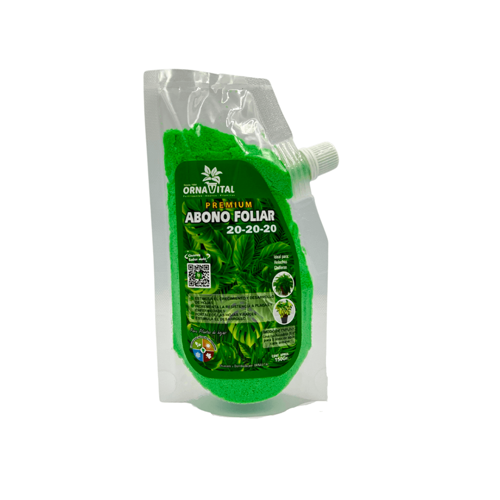 Fertilizante  Ornavital Abono Foliar en sachet de 150g