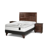 Dormitorio Europeo Art 4 2 Plazas Dolce + 2 Veladores Dolce