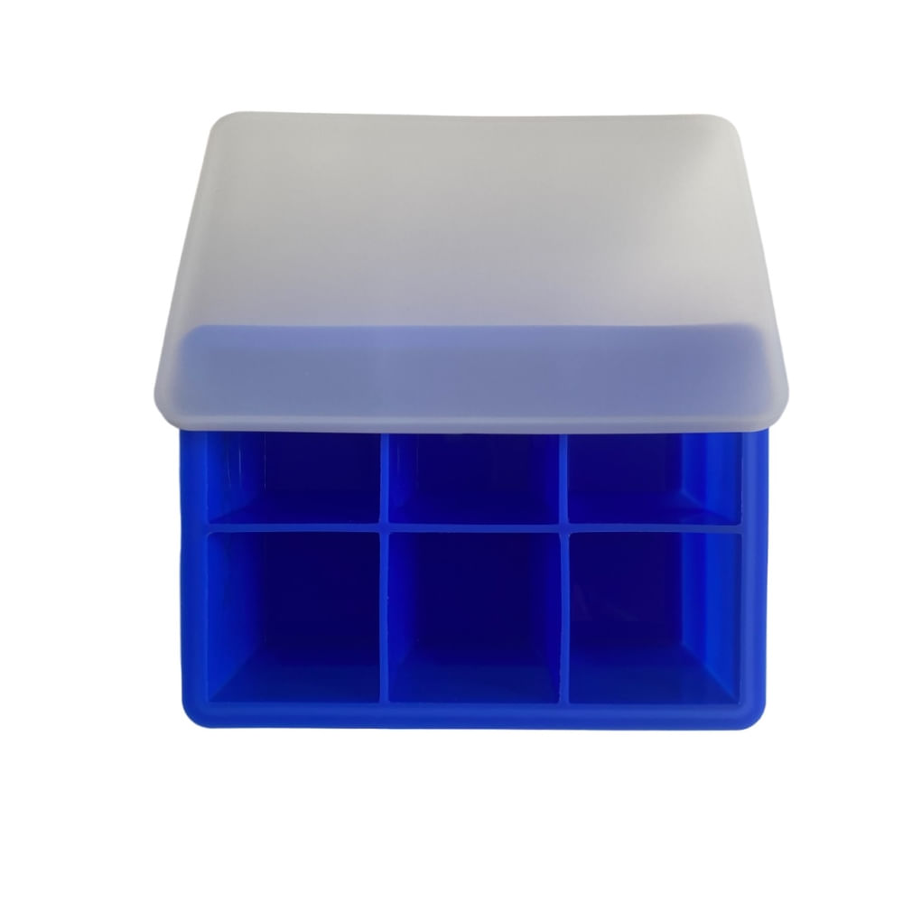 Cubeta de Hielo de Silicona KIOXX 15 Cavidades Azul - Promart