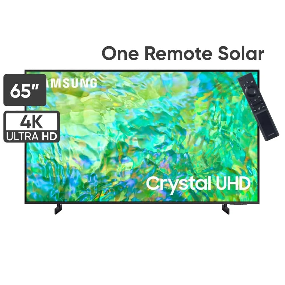 Televisor 65"" Samsung Crystal UHD CU8000 Modelo 2023