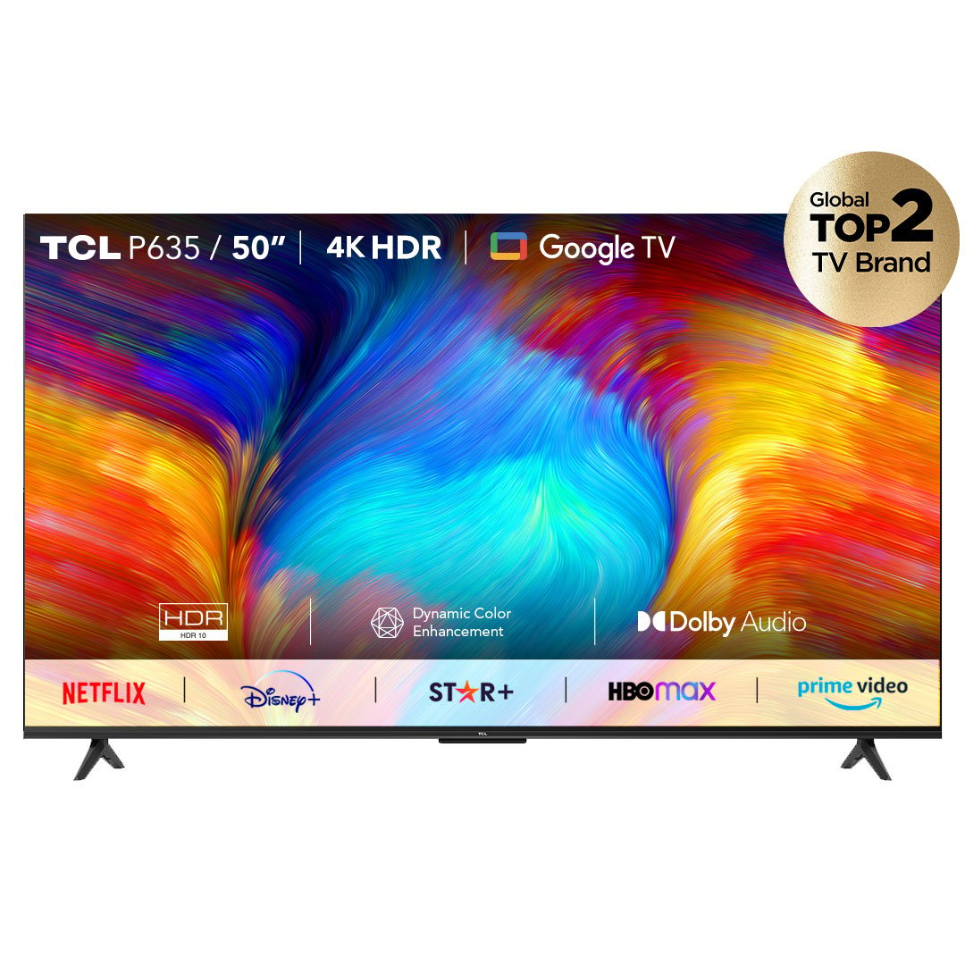 Televisor 50 TCL UHD 4K P635 Google tv