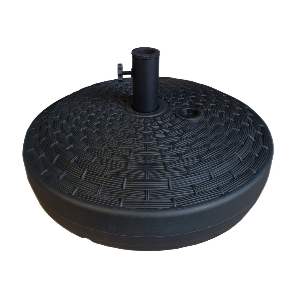 Base para sombrilla central rellenable Ratán 58cm