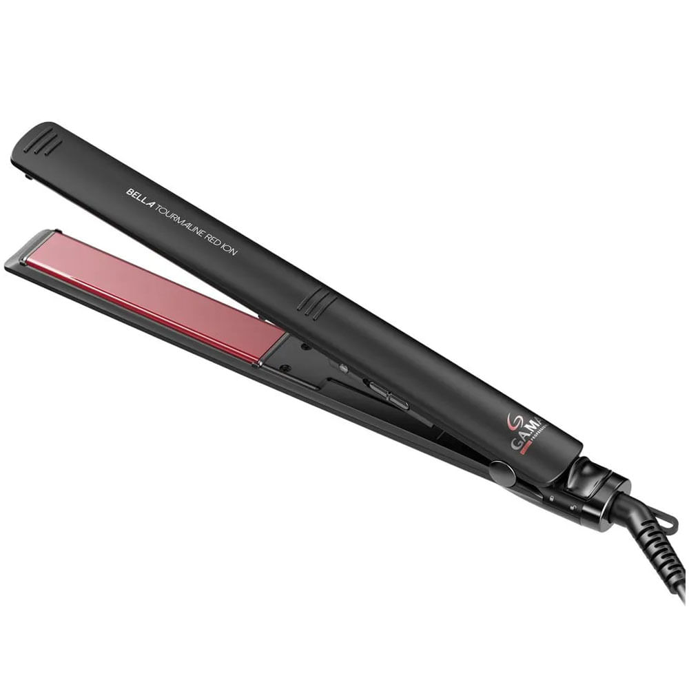 Plancha Alisadora Gama Bella Tourmaline Red Ion Gama - Promart