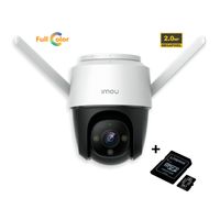 Cámara de Seguridad IMOU CRUISER WIFI 2MP para Exterior - Micro SD 64GB