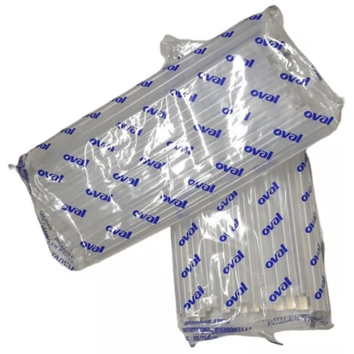 Silicona en Barra Delgada Transparente por 140 Unidades