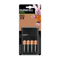 Cargador Recargable Duracell de Pilas AA, AAA, C, D, 9V Verde