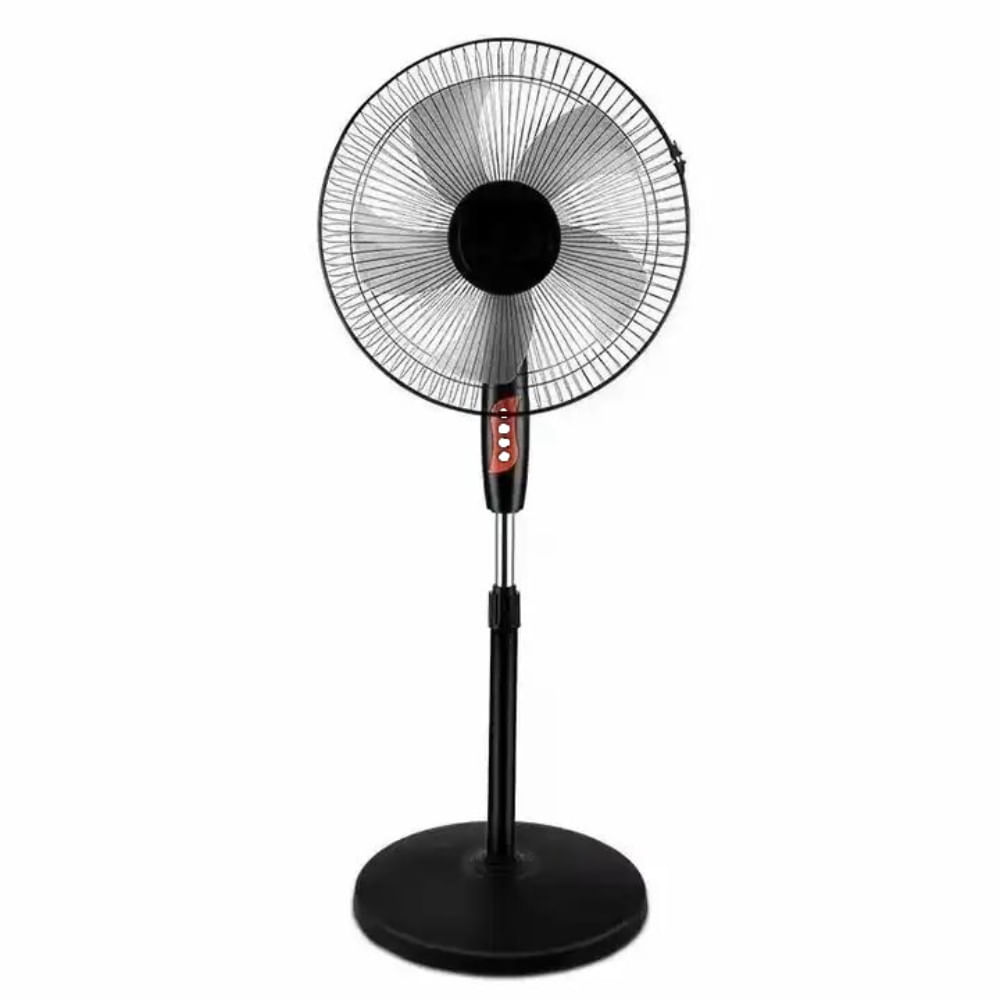 Ventilador de Pedestal 17"" 3 Velocidades Negro