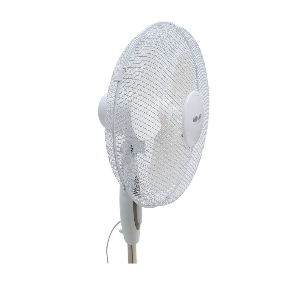 Ventilador De Pedestal 16" 3 Velocidades Blanco - Promart