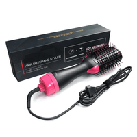 Cepillo Secador Cabello Alisador 3 En 1 Multifunción 1500W