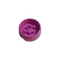 Plato Antiansiedad Melamine para mascota - Rosado