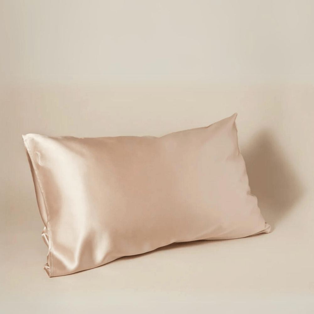 Fundas de almohadas Seda Beige