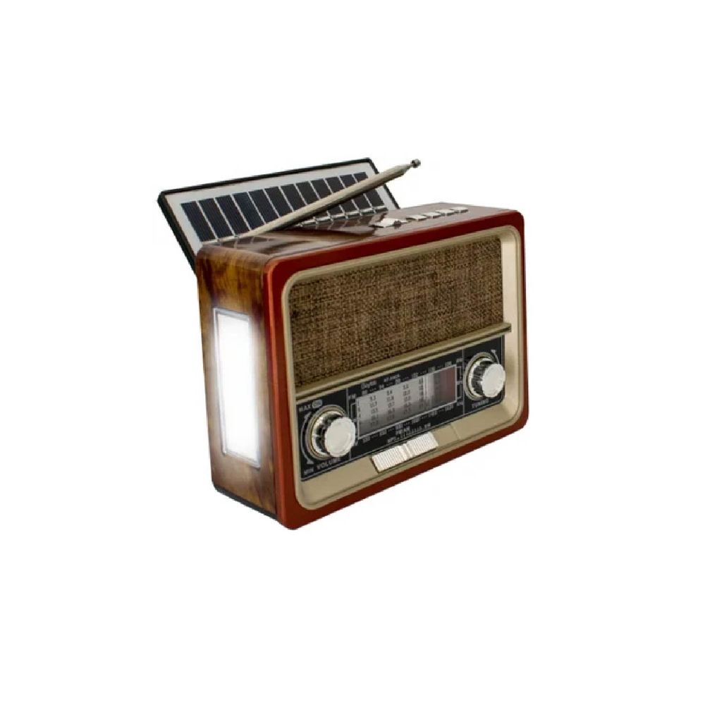 Radio Modelo Retro Portátil a Pilas FM / AM GENERICO