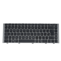 teclados para laptop Hp PROBOOK 4440s 4441s 4445S Marco Plateado