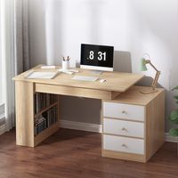 Escritorio Movible Moderno Tefa 3 Cajones R&R MUEBLES