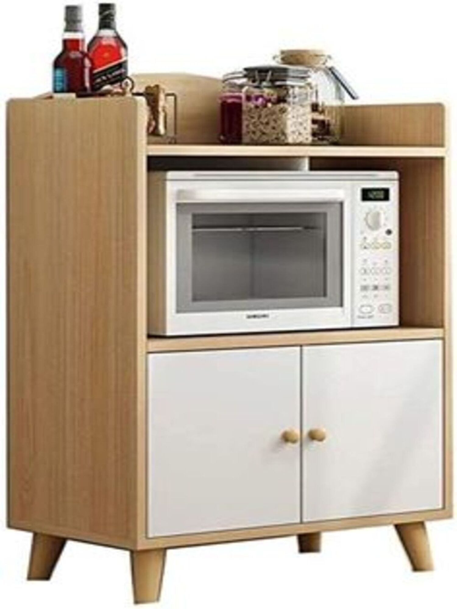 Mueble de Microondas Practico Ericka 2 Puertas R&R MUEBLES