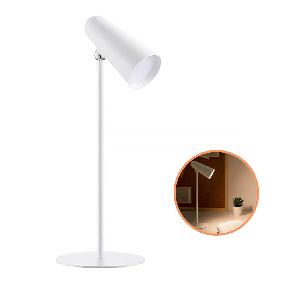 Lámpara de mesa Xiaomi Mijia Multi-Function Charging Desk Lamp MJTD05YL -  Promart