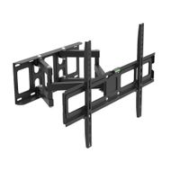 Rack TV Led Smart 42 a 65 Pulgadas Expo Rack ERP4370 Soporte Móvil Plegable Brazo Doble