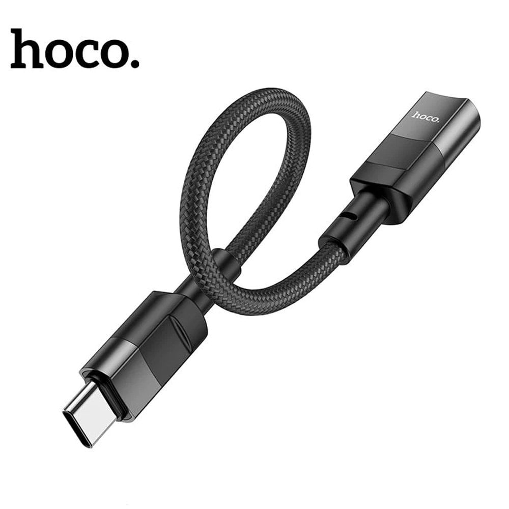 Adaptador Hoco USB-C Macho a Lightning Hembra 10cm U107 - Promart