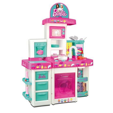 Cocina Para Ni os Barbie Con Luces Sonidos Y Agua Promart