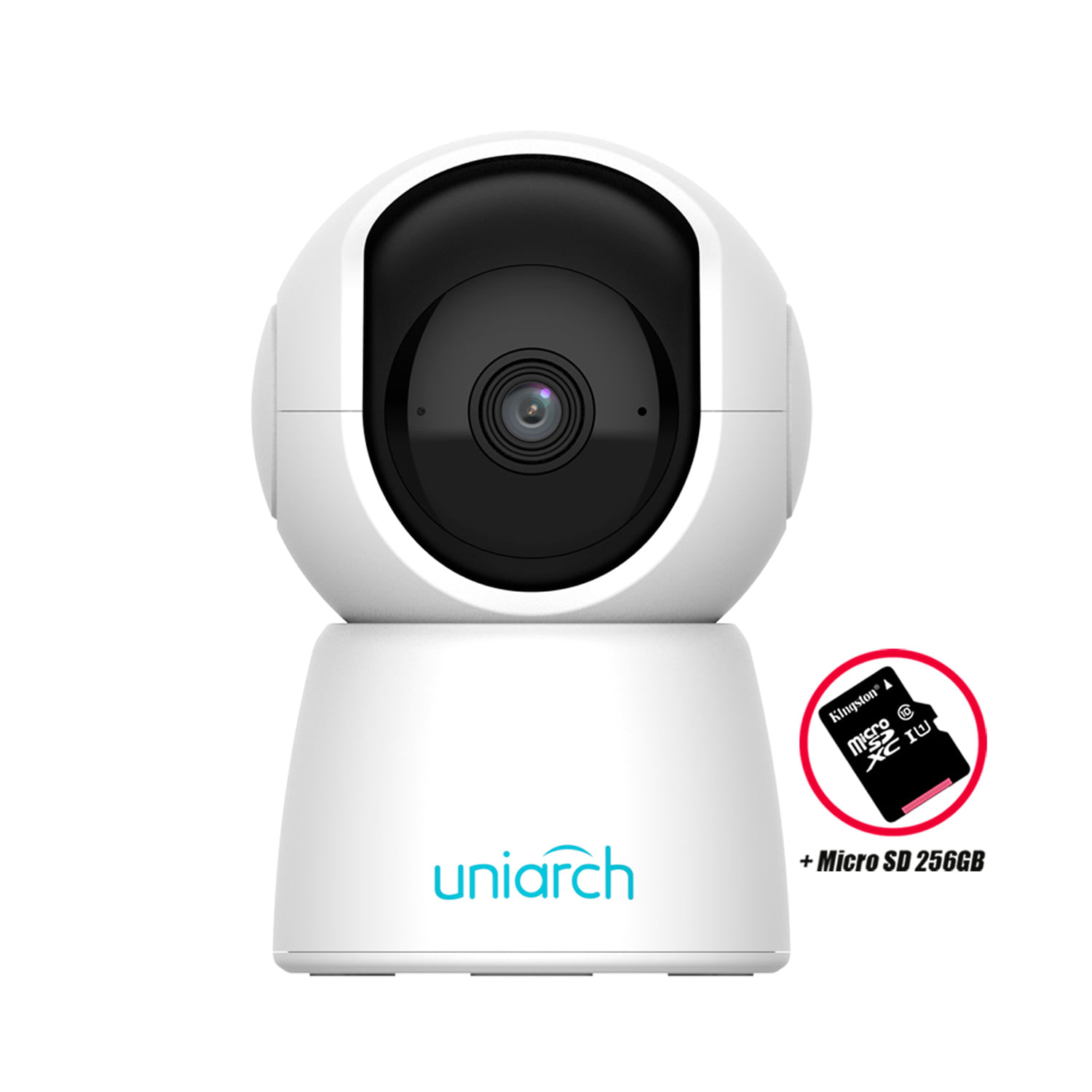 Cámara Seguridad Wifi Mini PT 1080P 360 Uho S2E SD 256GB