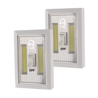Lámpara LED House Safe Con Interruptor Blanco