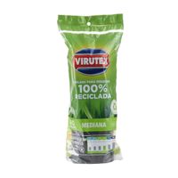 Bolsa de Basura Rollo Negra Virutex 50Lt X 60 Unid