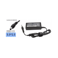 Cargador Compatibles para Laptop TOSHIBA 19V 3.42A 65w 5.5X2.5mm