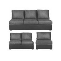 Juego de Sala África AZYA Muebles Gris