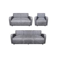 Juego de Sala Oslo 321 AZYA Muebles Gris
