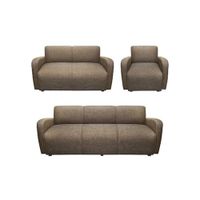Juego de Sala Oslo 321 AZYA Muebles Marrón