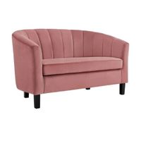 Sofá Emil de 2 cuerpos AZYA Muebles Rosado