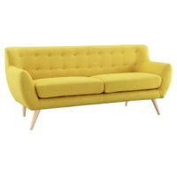 Sofá Vintage de 3 cuerpos AZYA Muebles Amarillo