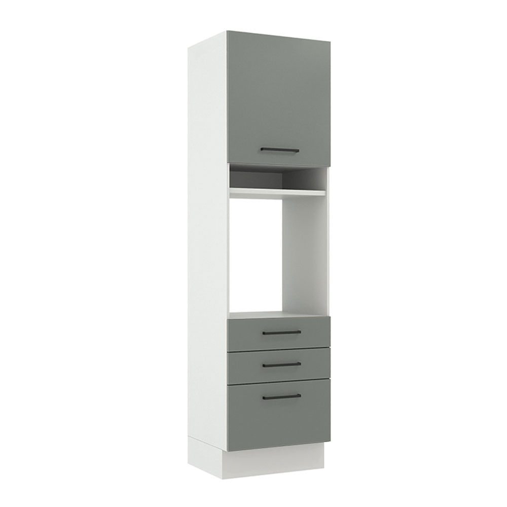 Columna para horno Madesa Agata 60 cm 1 Puerta 3 Cajones