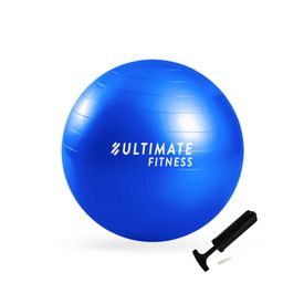 Pelota Bosu Equilibrio Ball Fitness 65 Cm + Inflador + Ligas