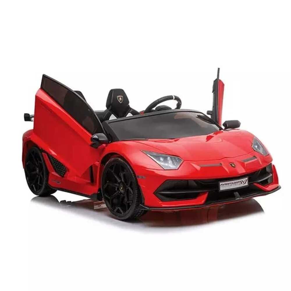 Carro a Bateria para Niños Lamborghini Aventador svj Rojo