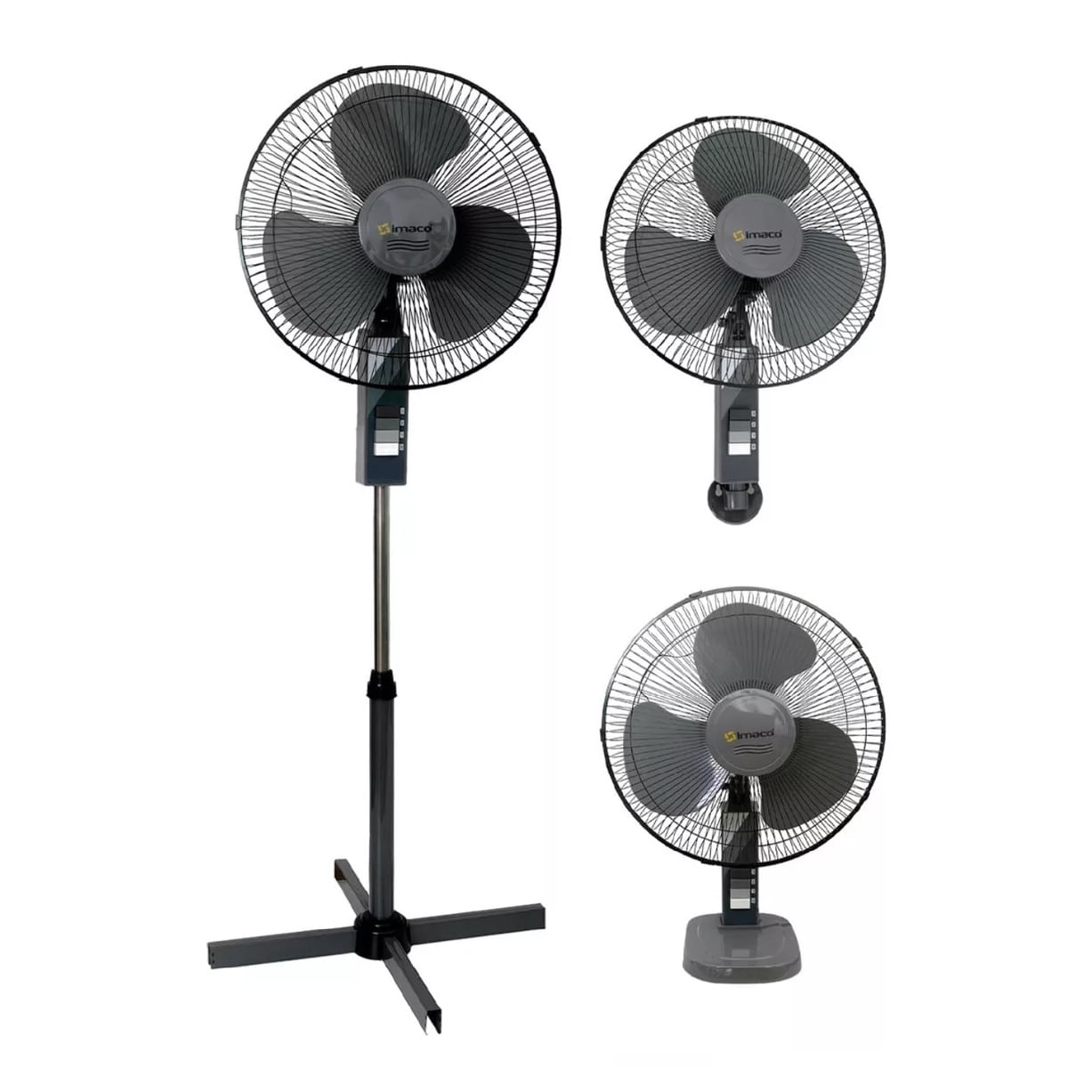 Ventilador De Mesa, Pared O Pedestal Diámetro 40 Cm Y 3 Vel