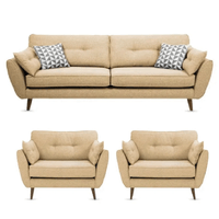 Juego de Sala Alto Hogar Maie 3 1 1 Beige