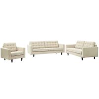 Juego de Sala 3 2 1 Lissandra Alto Hogar Beige