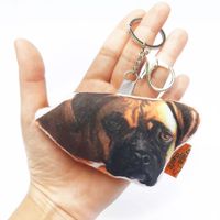 Llavero Hecho a Mano Qala Diseño Perro Bóxer